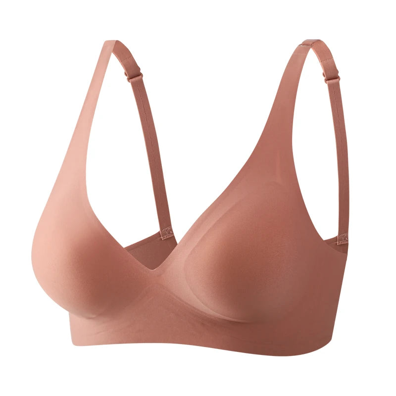 Soutien-gorge sans couture sans armatures — effet push-up