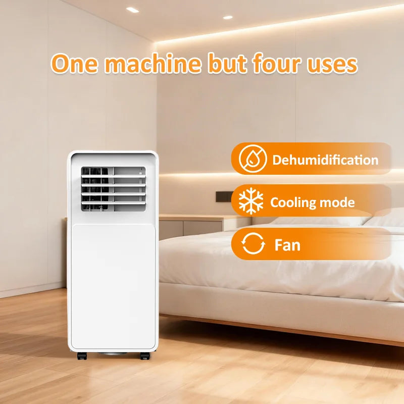 Greenfly/JJPRO 2025 New Arrival 7000BTU 1020 Wholesale Touch Panel Home-used Hotel Basement Bathroom  Portable Air Conditioner