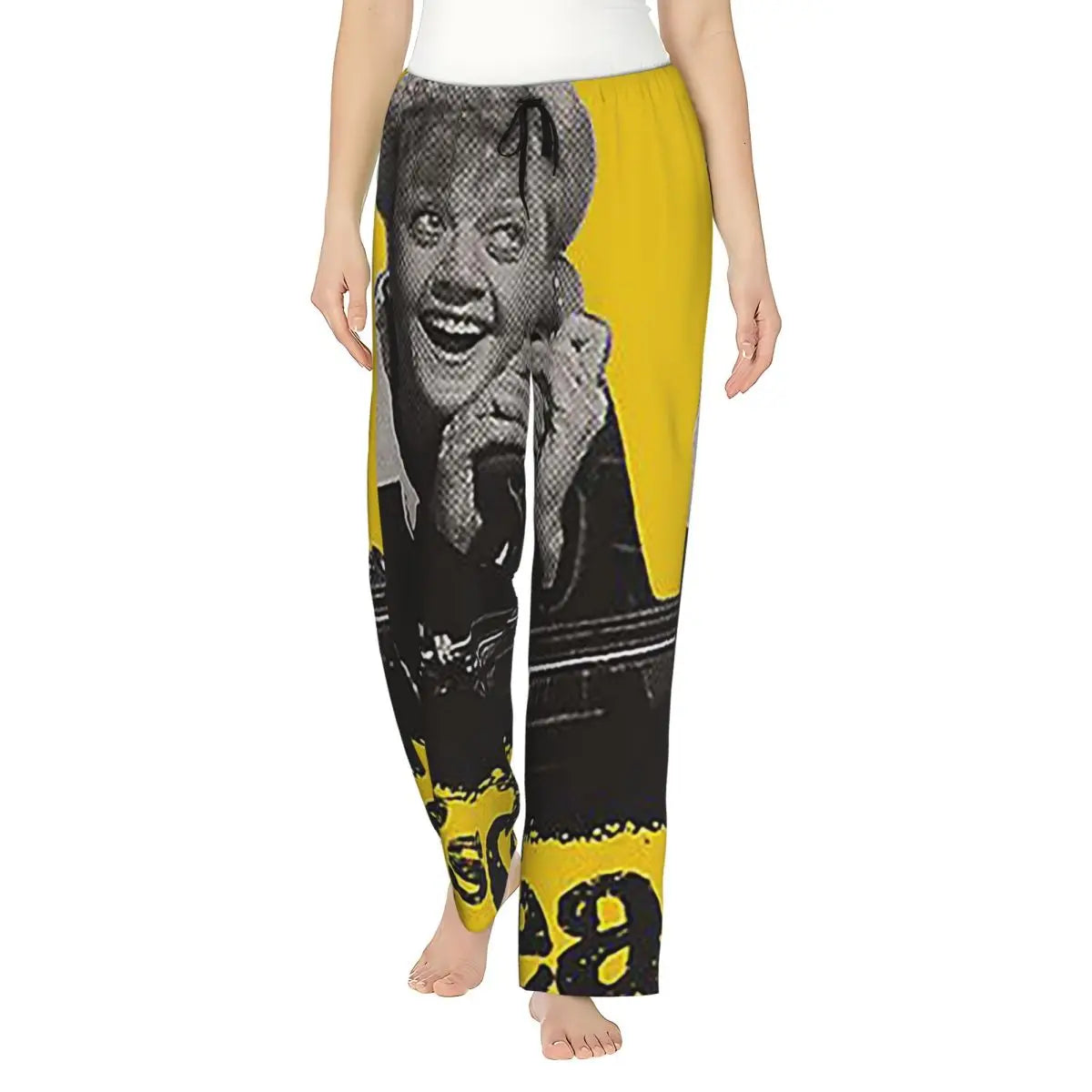 Pantalon de pyjama femme avec poches — détente & sommeil