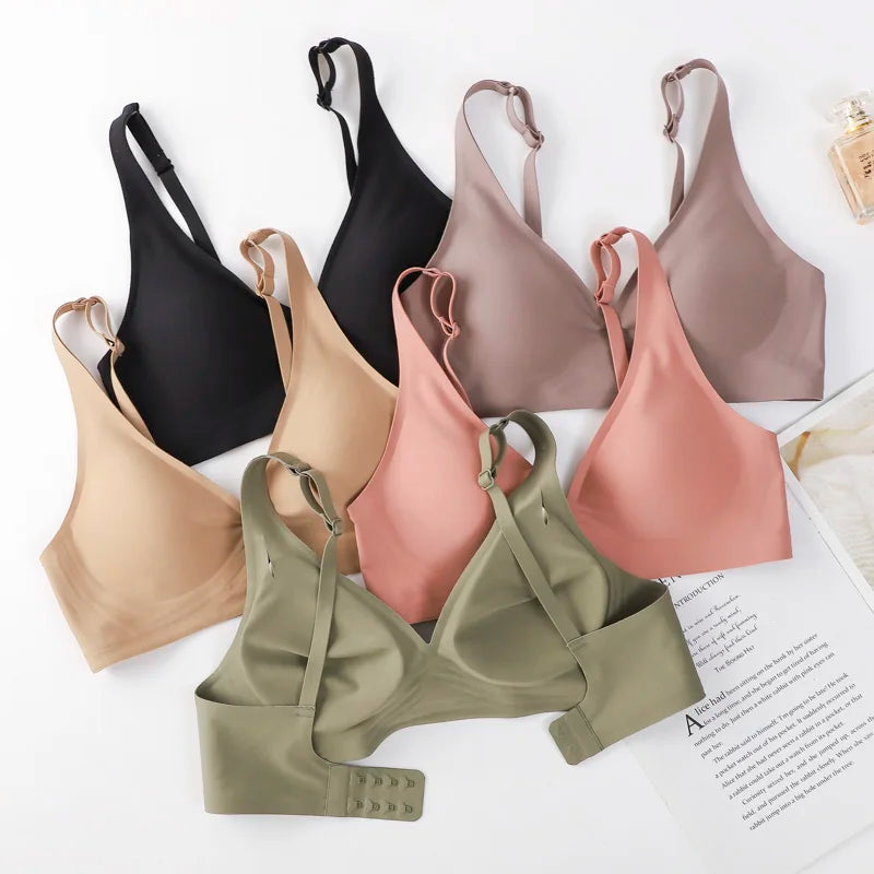 Soutien-gorge grande taille sans couture — maintien doux