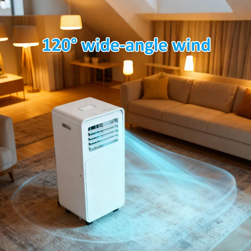 Greenfly/JJPRO 2025 New Arrival 7000BTU 1020 Wholesale Touch Panel Home-used Hotel Basement Bathroom  Portable Air Conditioner