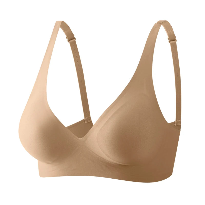 Soutien-gorge sans couture sans armatures — effet push-up