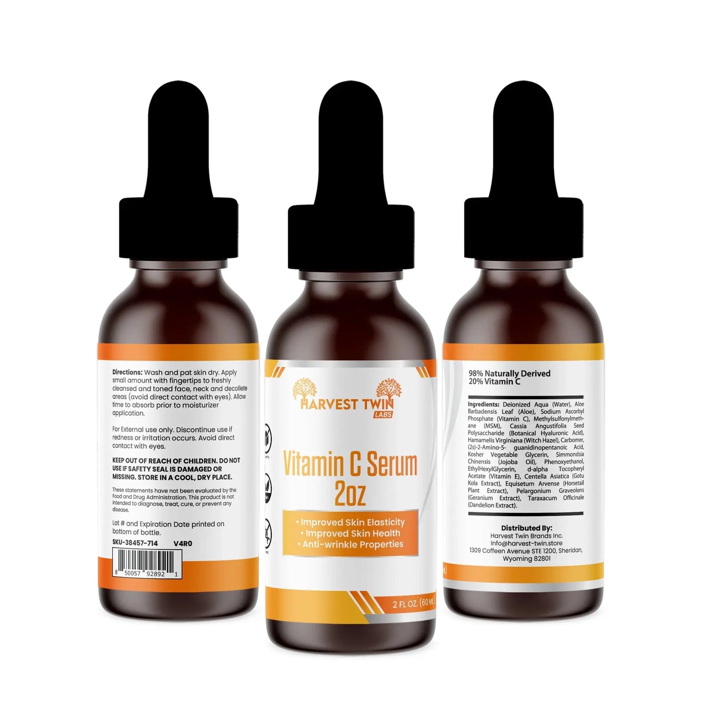 Sérum vitamine C 2 oz - éclat & routine visage