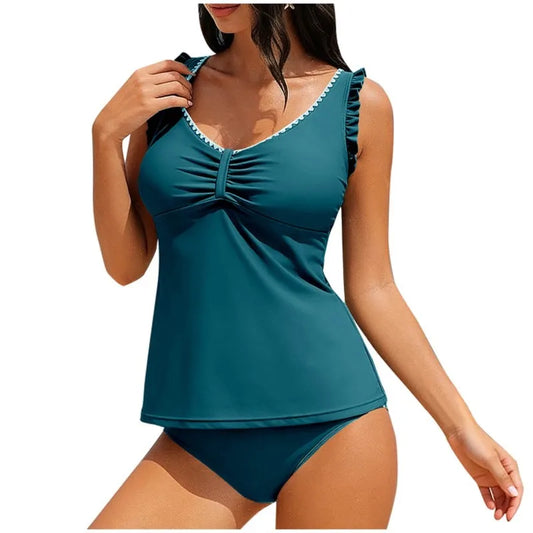 Bikini deux pieces imprime - collection plage ete